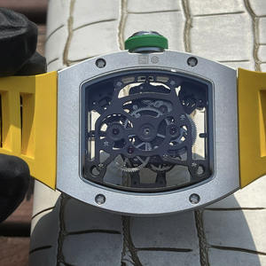 Montre <span class=keywords><strong>mécanique</strong></span> automatique de luxe Tonneau Hollow Skeleton 038 avec miroir saphir, montre de sport de loisirs de haute qualité pour hommes - Product Image 5