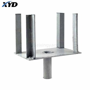 Tête de fourche réglable en acier Q235 haute résistance pour échafaudage industriel, accessoires de contre-forts à <span class=keywords><strong>4</strong></span> voies pour la construction - Product Image 4