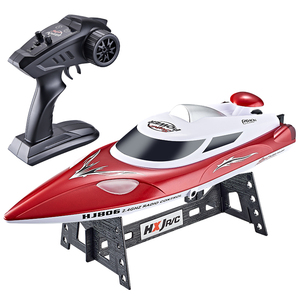 Barco RC de <span class=keywords><strong>2</strong></span>.4GHz para Niños, Regalo para Niños, HJ806, para Piscina y Lago al Aire Libre, Barco Rápido con Luces LED a Prueba de Agua, Listo para Usar, 200m, Venta al Por Mayor de Fábrica OEM - Product Image 6