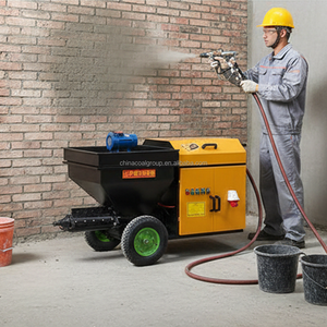 Máquina Multifuncional Económica <span class=keywords><strong>para</strong></span> Rociar Concreto, Bomba de Mortero Eléctrica o Diésel, Equipo <span class=keywords><strong>para</strong></span> Enlucido - Product Image 1