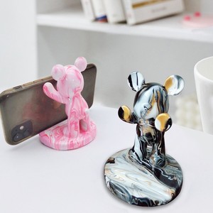 <span class=keywords><strong>Kit</strong></span> de matériaux pour support de téléphone de bureau DIY Fluid Bear, sans peinture, couleur populaire et pratique, jouets pour enfants, artisanat en résine - Product Image 2