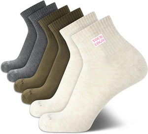 Chaussettes <span class=keywords><strong>de</strong></span> sport basses unisexe pour jeunes, 98 % polyester, 2 % élasthanne, respirantes, élastiques, rembourrées, pour usage quotidien - Product Image 2