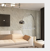 Papier peint PVC auto-adhésif moderne effet marbre Dewdecor, imperméable et résistant à l'huile, facile à nettoyer pour les murs de cuisine domestique