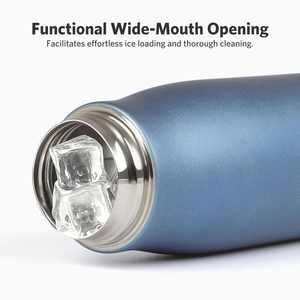 Thermos portable en acier inoxydable avec couvercle large pour les activités de plein air - Product Image 2