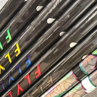 Bâton de hockey sur glace professionnel pour adulte en fibre de carbone 100% haute performance, 380g léger, flex 20-105 pour compétition de hockey sur glace