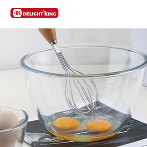 Bol de mélange pour la <span class=keywords><strong>salade</strong></span>, de ml avec couvercle en Silicone étanche et scellé, en verre - Product Image 4