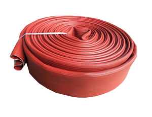 Tuyau d'incendie double en caoutchouc de haute qualité DN45mm avec raccord Guillemin français 16-30BAR, longueur 20m, personnalisable pour la lutte contre les incendies aéroportuaires - Product Image 3