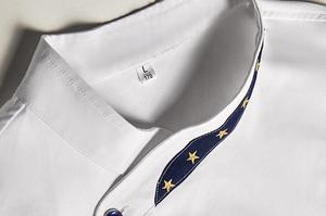 Divisa <span class=keywords><strong>da</strong></span> Chef di Alta Qualità per Hotel a 5 Stelle, Nuovo Design di Giacche <span class=keywords><strong>da</strong></span> Chef per Uomo e Donna, Abbigliamento per Camerieri e Chef - Product Image 5