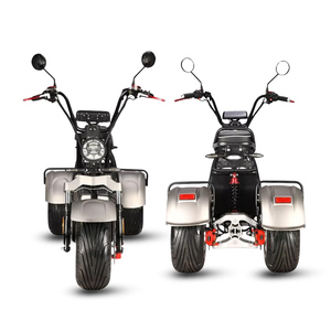 Fat Tire Trike Motocicleta COC 45 km/h 4000W Dual  Motor Citycoco 3 Ruedas E-Scooter Almacén DE LA UE - Product Image 3