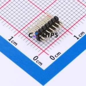 HC-PZ127-7.2L-2x7PZ Pin Header Through hole Component (THT),P=1.27mm Connector 2x7P 1.27mm 1.27mm Pin Header - Product Image 2