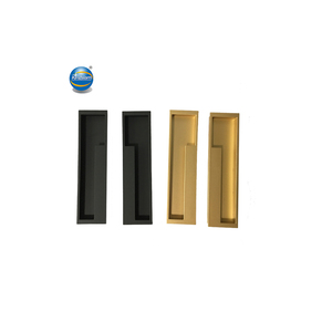 Simple Embedded Zinc Cabinet Handle Hidden Handle Wardrobe Drawer Sliding <strong>Door</strong> for Kitchen Dresser Bedroom Bathroom Living Room - Product Image 1