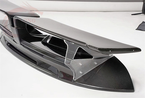 Aileron arrière en fibre de carbone de style technique pour coffre de voiture <span class=keywords><strong>Porsche</strong></span> <span class=keywords><strong>911</strong></span> 992 Carrera - Product Image 3