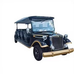 BRT EV Bus HOT SALE Electric Classic Car <b>72V</b> 100AH - CE/ISO-road Retro Sightseeing Vehicle Lithium Phosphate <b>Battery</b> 8 seaters - Product Image 1