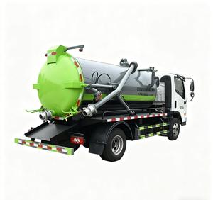 Camión de Succión de Aguas Residuales con Tanque de 8000 Litros y 8 Toneladas, Euro 3, 6X4, Transmisión Manual Diésel, de China - Product Image 6