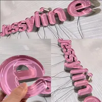 Panneau d'affichage LED 3D extérieur DakeSign, alimentation par transformateur, étanche IP65, logo miniature lumineux personnalisé pour hôpital