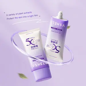 OEM Face Lotion Sunscreen For Acne-Prone Skin Broad Spectrum SPF 50 UVA/UVB Protection Titanium Dioxide Facial Body Sunscreen