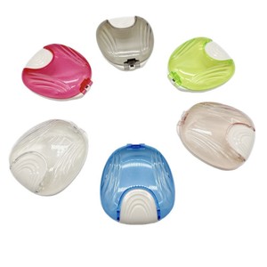Dental braces case, retainer storage box, orthodontic denture case, colored seashell case, <b>ABS</b> material source factory - Product Image 3