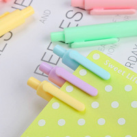 Stylo à bille personnalisé Macaron couleur presse stylo eau stylo pour étudiant papeterie