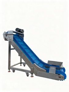 High Quality Stainless Steel <strong>Inclined</strong> <strong>Conveyor</strong> Belt Food Beverage Farm Use-Adjustable Speed Customizable Dimensions Easy Clean - Product Image 3
