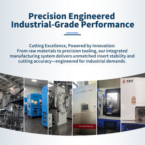 شفرات كربيد مثلثة الشكل عالية الجودة TNMG160404/TNMG160408 |   أدوات خراطة CNC عالية الأداء مطلية بـ CVD بصلابة HRC60 للفولاذ - Product Image 6