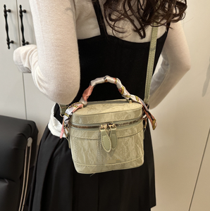 OEM venta al por mayor caliente de moda de las mujeres cruzan el cuerpo suave de la manija de la PU Durable de gran capacidad suave cremallera diaria bolsa de cosméticos bolsa de ocio - Product Image 2