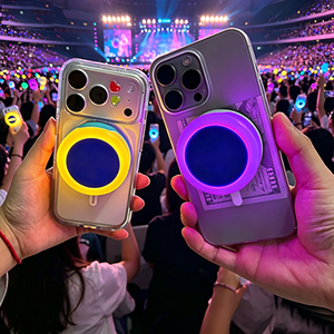 Supporto Magnetico per Telefono con Logo Personalizzato e Luce LED Colorata, Magnete per Frigorifero, Portatile, Tema Romantico, Promozione del Marchio, Festival, Festa - Product Image 3