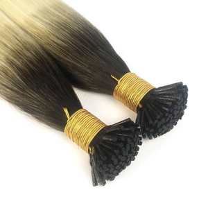 All'ingrosso I-tip grezzi vergini Plus Hair <span class=keywords><strong>extension</strong></span> Vendor cuticola allineata Real Russia K tip I Tip Hair <span class=keywords><strong>extension</strong></span> - Product Image 2