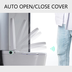 Inodoro Inteligente MWD con Certificación CUPC, Inodoro de Cerámica con Descarga por Sifón, Inodoro Inteligente Moderno de Una Pieza para Baño - Product Image 2