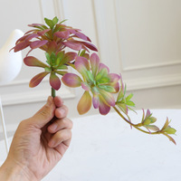 Arrangement de fleurs succulentes artificielles populaires Grandes plantes succulentes réalistes pour terrarium verdure extérieure et intérieure