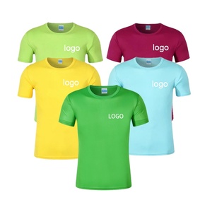 Custom Printing Plain Sublimation T Shirts Blank Sport Tshirts 100% Polyester T Shirt Wholesale Running T Shirts Woven Unisex