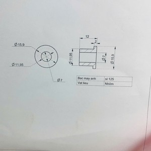 Precision Aluminum Camera Bushing Spacer CNC Machined Camera Mount Sleeve Custom Photography Parts OEM Supplier - Product Image 6