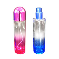 Flacon pulvérisateur cosmétique personnalisé éco-luxe, rechargeable, en verre vide, atomiseur de parfum durable à brume fine
