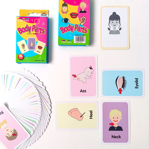 Cartes flash professionnelles pour bébés de 2 à 6 ans Cartes flash éducatives pour enfants d'âge préscolaire Cartes en papier pour enfants - Product Image 5