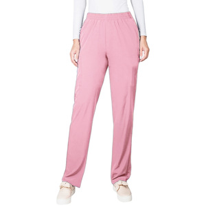 Women's Straight Leg Quick Dry Breathable Work Pants For Nurses Doctors Hospitals Plus Size Green - Product Image 5