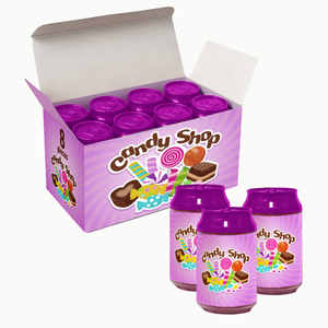 Tùy chỉnh nhựa 3.5 Jar không thấm nước Snack đường kẹo bao bì Mylar lọ 3.5 Pet soda có thể với hộp - Product Image 6