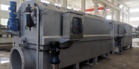 Filter Drum Putar Industri Baja Tahan Karat 316L dengan Ukuran Mesh 10 hingga 500 Mikron untuk Penggunaan Ulang Air Limbah Peternakan RAS Akuakultur