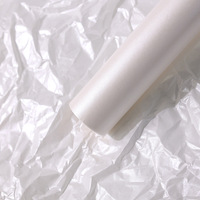 Papel de Regalo Impermeable, Perlado, Reciclable, de 38 g, Material de Papel para Envolver Ramos de Flores, Papel para Envolver Pasteles