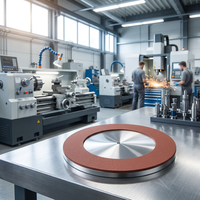 Disque de rodage au diamant Meules en résine pour l'aluminium et les procédés d'ébavurage