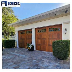 <span class=keywords><strong>Porte</strong></span> de <span class=keywords><strong>garage</strong></span> <span class=keywords><strong>sectionnelle</strong></span> automatique en verre transparent coulissante électrique en aluminium moderne, étanche et facile à installer - Product Image 4