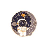Personnalisé métal artisanat mignon oiseaux broche hirondelle hibou pigeon corbeau insigne ciel animal émail broche accessoire