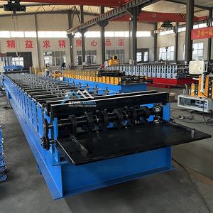 Rouleau de plancher de terrasse en métal 1000 personnalisé formant la machine avec des ventes directes d'usine avec des composants de moteur et de pompe à noyau - Product Image 4