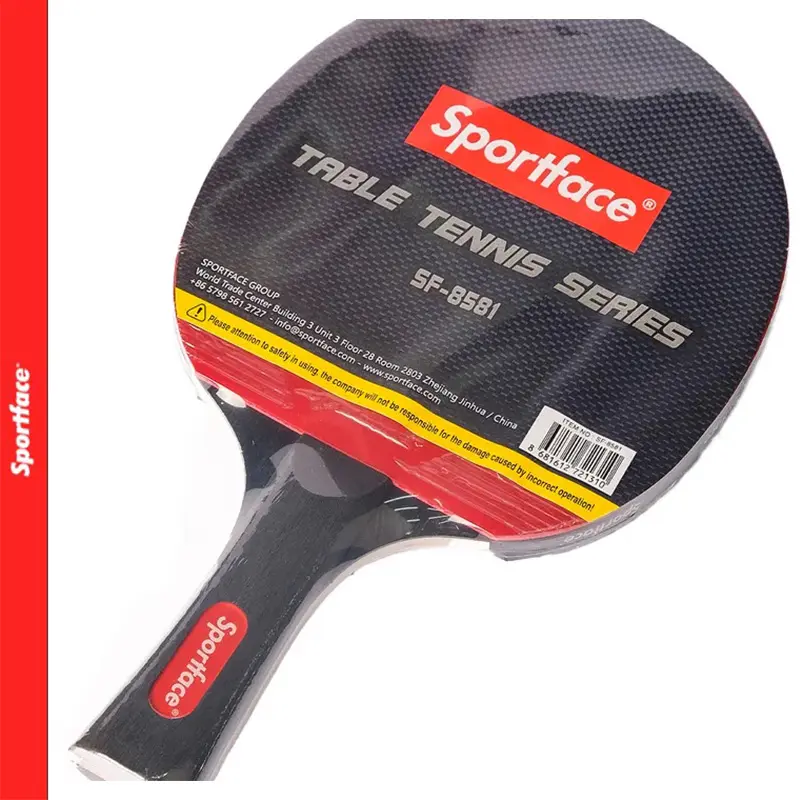 Профессиональная ракетка для пинг-понга Sportface, недорогая ракетка для настольного тенниса с сумкой