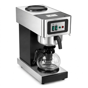 Cafetera Comercial de Goteo, Acero Inoxidable, Eléctrica, Automática, con Filtro, para Restaurante o Cafetería - Product Image 1