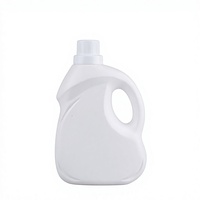 Bouteille carrée en plastique pour détergent 1000 ml, conteneur de savon à lessive avec bouchon, logo personnalisé OEM pour liquide vaisselle