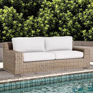 Juego de muebles de jardín de segunda mano de estilo moderno, salón de hotel al aire libre de <span class=keywords><strong>Miami</strong></span> para uso en comedor y parque, asientos de estilo Dubái - Product Image 2