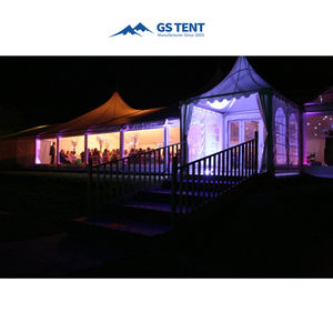 Tente de réception pour l'inauguration immobilière, dimensions 12 x 30 m, 30 x 12 m, 30 m x 12 m - Product Image 4