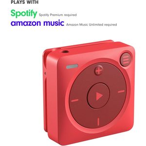 Mighty 3หูฟังบลูทูธแบบมีสายหูฟัง Spotify for Amazon Music Player 1,000 + Music Storage รูปแบบ FLAC Audio เพลงหน้าจอฟรี - Product Image 4