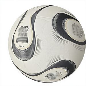 Ballon de football de compétition de <span class=keywords><strong>test</strong></span>, modèle 0112, 0,41 kg, en cuir PU haut de gamme résistant à l'usure, tailles N°5 et N°<span class=keywords><strong>4</strong></span>, vente en gros d'usine, Coupe du Monde des Clubs. - Product Image 1