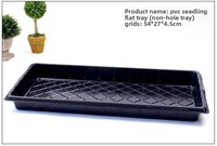Barquette de semis jetable en plastique épaissi pour tomates, poivrons, succulentes, boutures, fraises, lot de semis