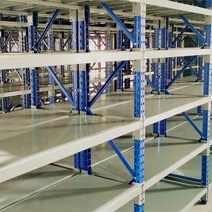 Giá để hàng kho công nghiệp 5 tầng, loại nhẹ, không cần bu lông, kệ kim loại dùng cho công nghiệp - Product Image 6